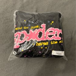 Black v2 sp5der hoodie 1:1 brand new