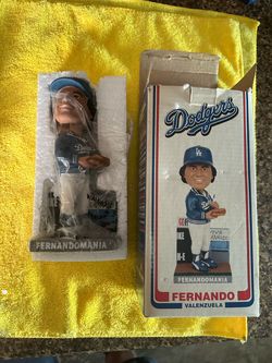 Fernando Valenzuela Dodgers Fernandomania Bobblehead