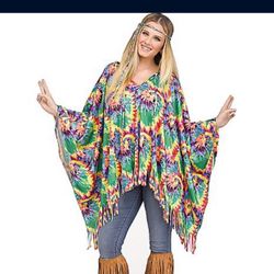Hippie Poncho Set