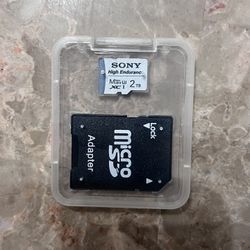 Sony 2TB SD card With Adapter For photos, Videos, PC & Laptop, Dashcam, DSLR camera