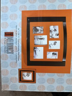 24 X 18.75 Curved Floating Wall Frame Brand New In Box