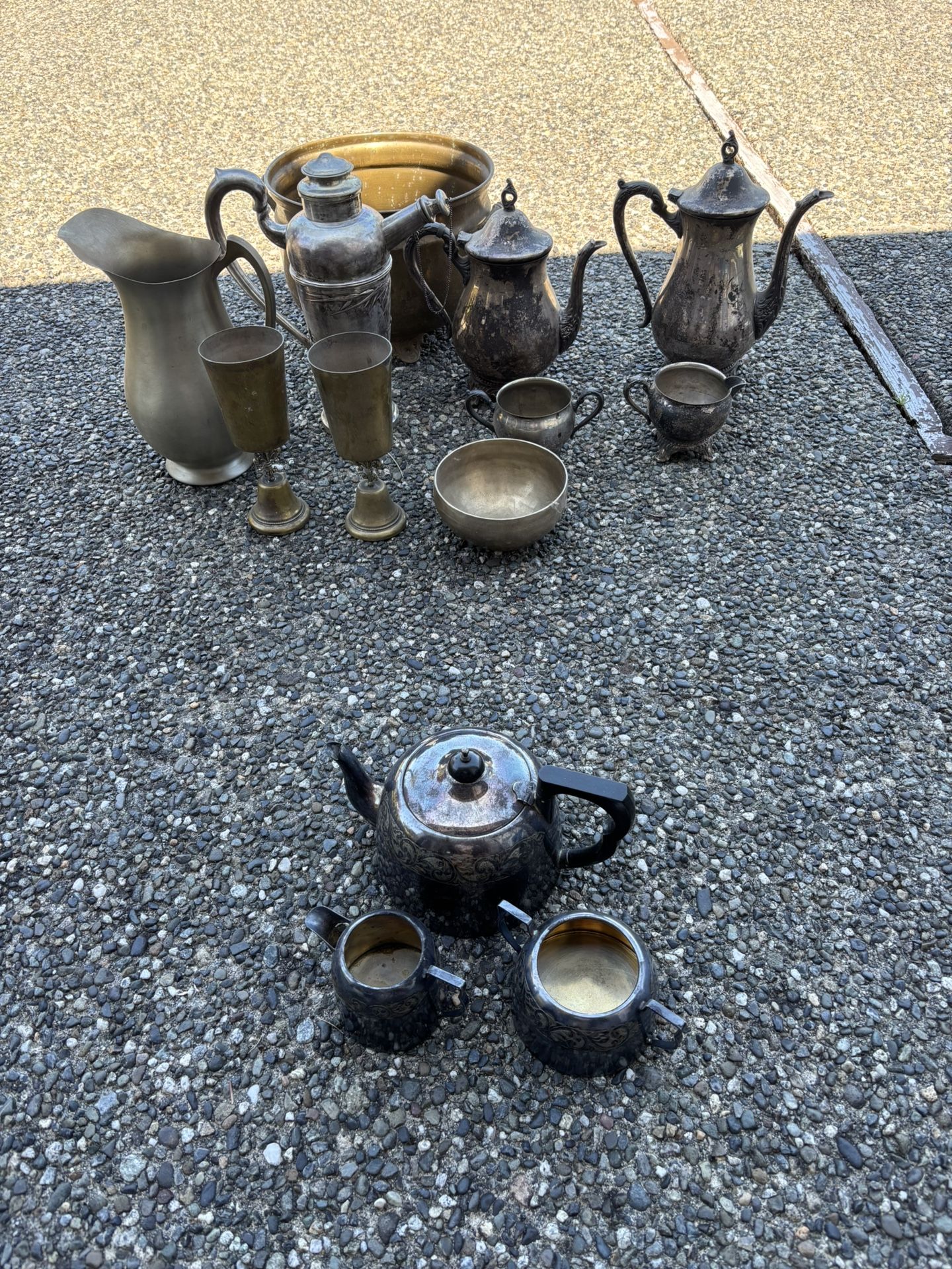 Brass Tea Pots