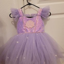 Gorgeous Toddler Custom Mermaid Dress - 5t