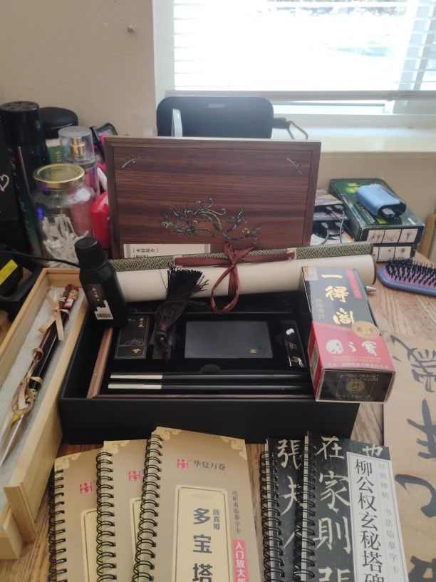 Sumi-e Painting Calligraphy Writing Set