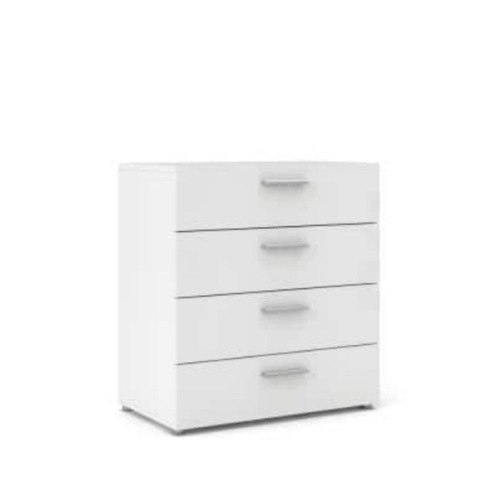 TVILUM AUSTIN 4 Drawer White Chest