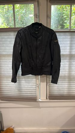 Hein Gericke Leather Cafe Style Motorcycle Jacket