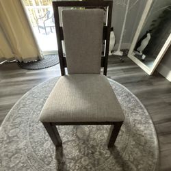 2 Dining Room Chairs 