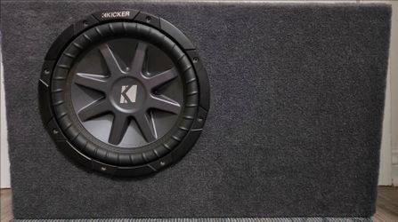Kicker CompVR Subwoofer in Ported Box