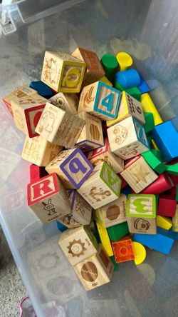 Letters Blocks And Building Blocks