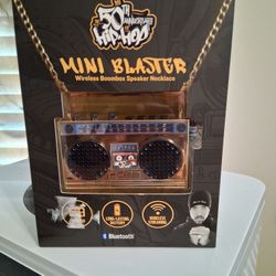 Bluetooth Boombox Necklace 
