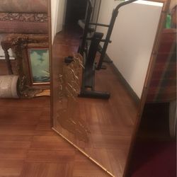 Antique Large Mirror 