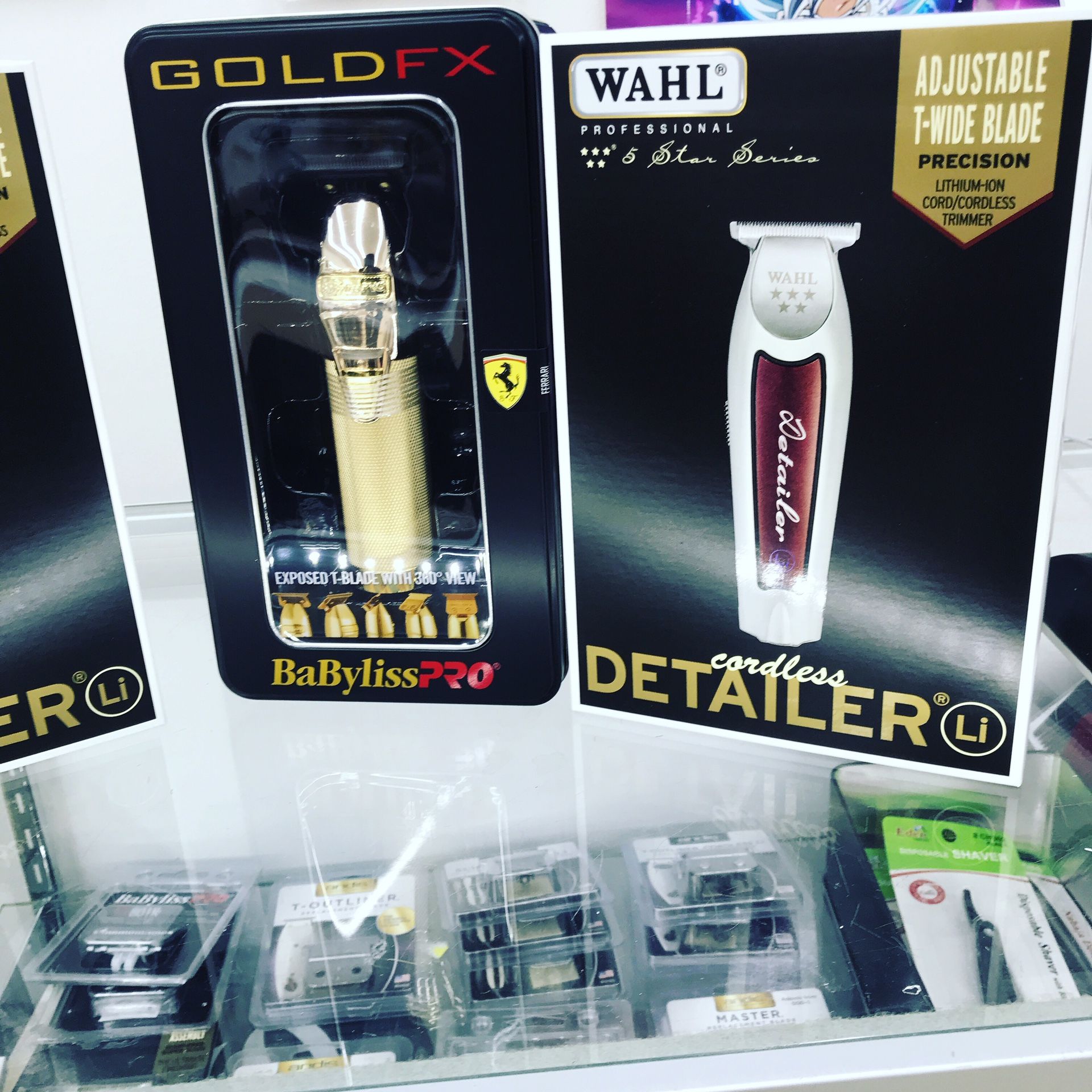 Wahl and babyliss trimmers