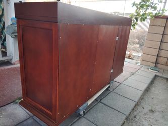 Mueble De Madera Con Cajones Masiso