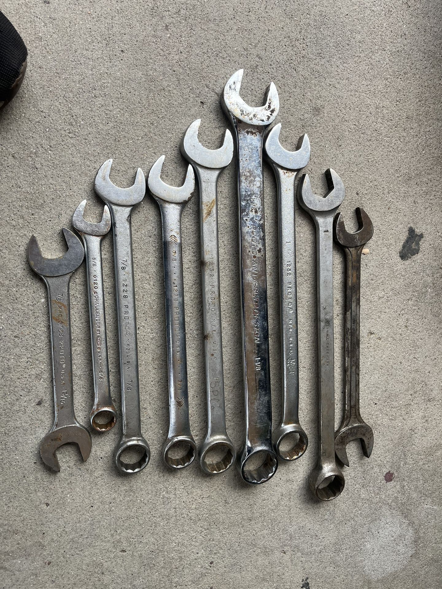 Proto Wrenches 