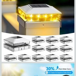 Solar Post Cap Lights.