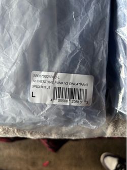 SP5DER SWEATS SIZE L FROM POP OUT IN LA