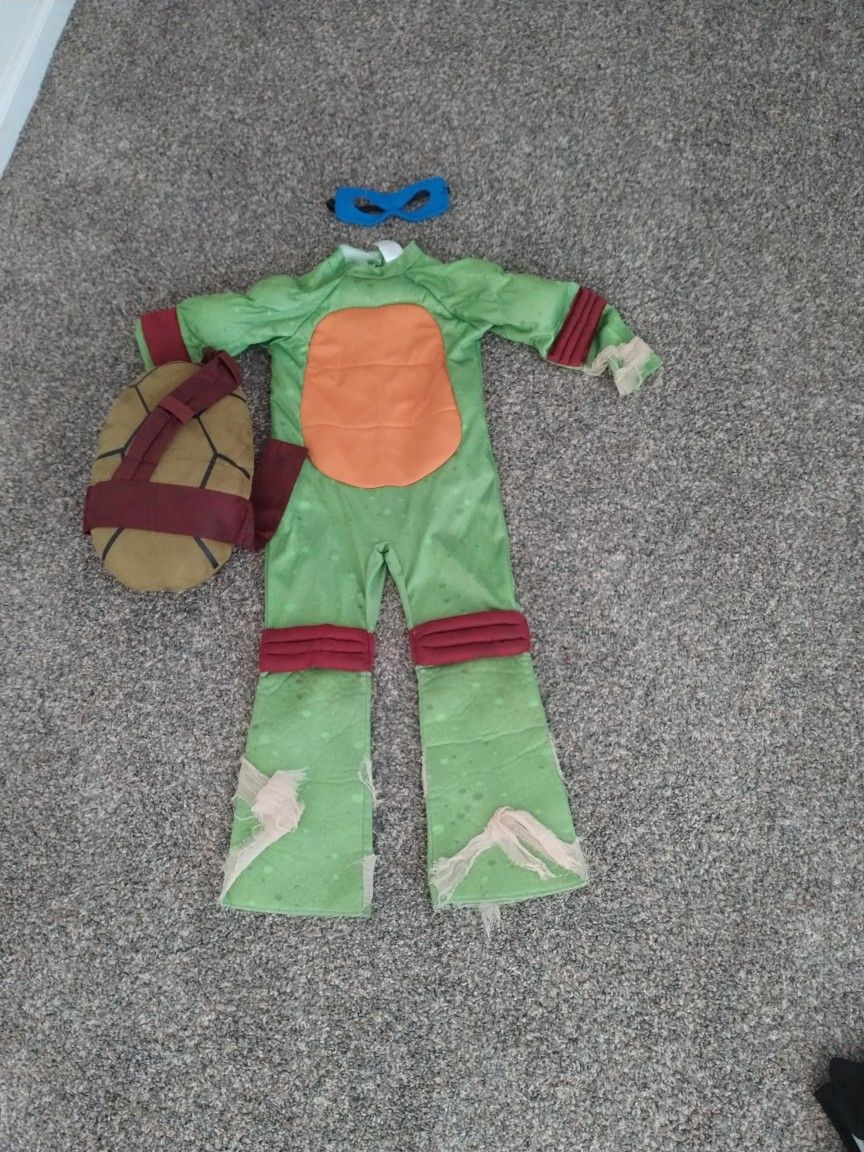 Leonardo Ninja Turtle Costume Size 5T