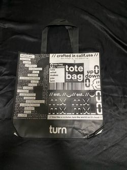 Turn tote  bag