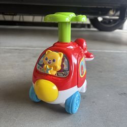 VTech Spin & Go Helicopter Push Toy