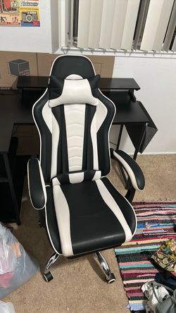 Black and White Gaming Chair