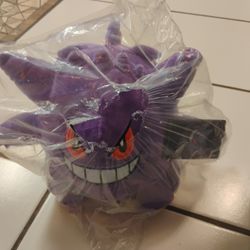 Brand New Pokemon Gengar Plush