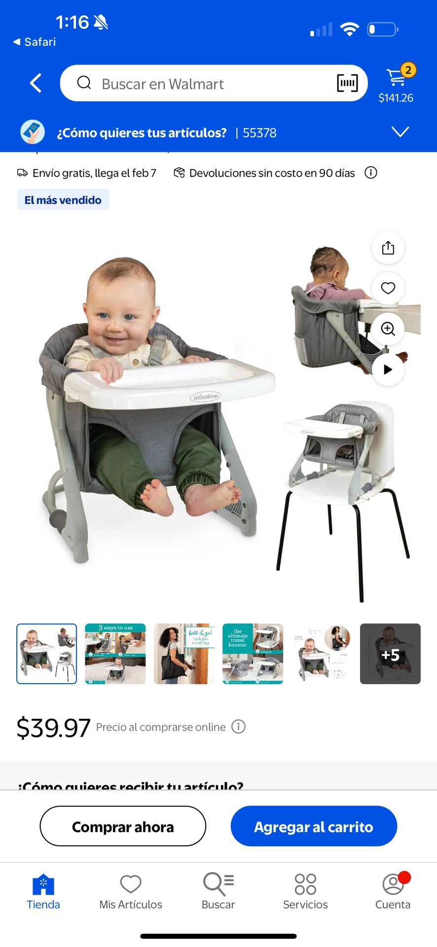 Infantino Baby Chair