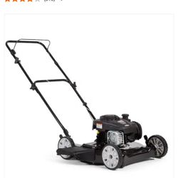 20 in. 125 cc Briggs & Stratton Walk Behind Gas Push Lawn Mower with 4 Wheel Height Adjustment and Prime 'N Pull Start
