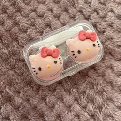 Hello Kitty Contact Lense Case