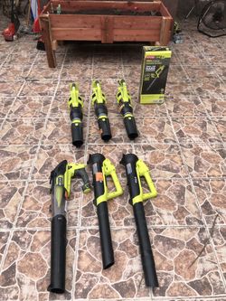 Ryobi jet fan blower