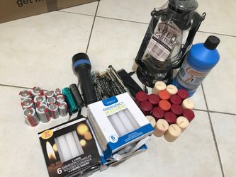 Hurricane supplies