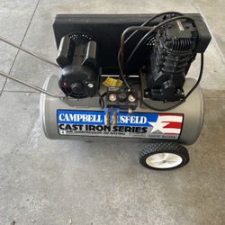 Campbell Hausfeld Made In USA 20 Gallon Air Compressor 4HP Excellent Shape  