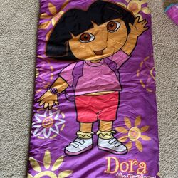Dora The Explorer Kids Sleeping Bag 