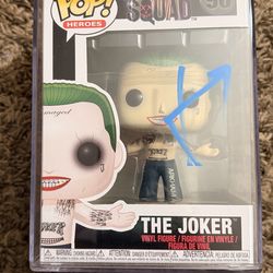 The Joker 96 Signed By Jared Leto JSA Certified