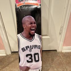 S.A. Spurs David#30 & LaMarcus#12 Sealed Skateboard Decks 