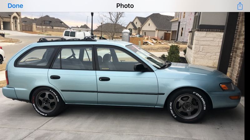 95 TOYOTA COROLLA WAGON FOR SALE