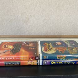 4 DISNEY CARTOON COLLECTIONS 
