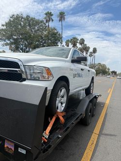 Car truck haul transport trailer
