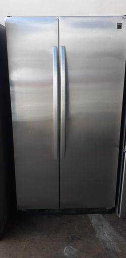 Kenmore Side By Side Stainless Steel Refrigerator
