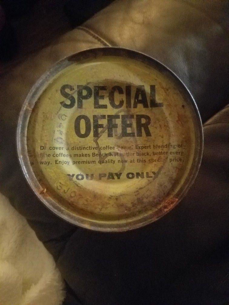 AWESOME 1940s MAXWELL HOUSE COFFEE CAN!!