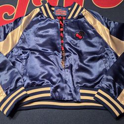 New Limited Edition Wild Cherry Pepsi Law Roach Collection Bomber Jacket - size XXL