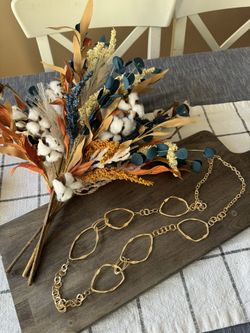 Long Goldtone Necklace