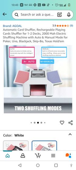 Automatic Card Shuffler