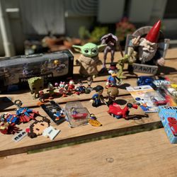  Collectable Toy (funko, Star Wars, Disney, Marvel) LOT