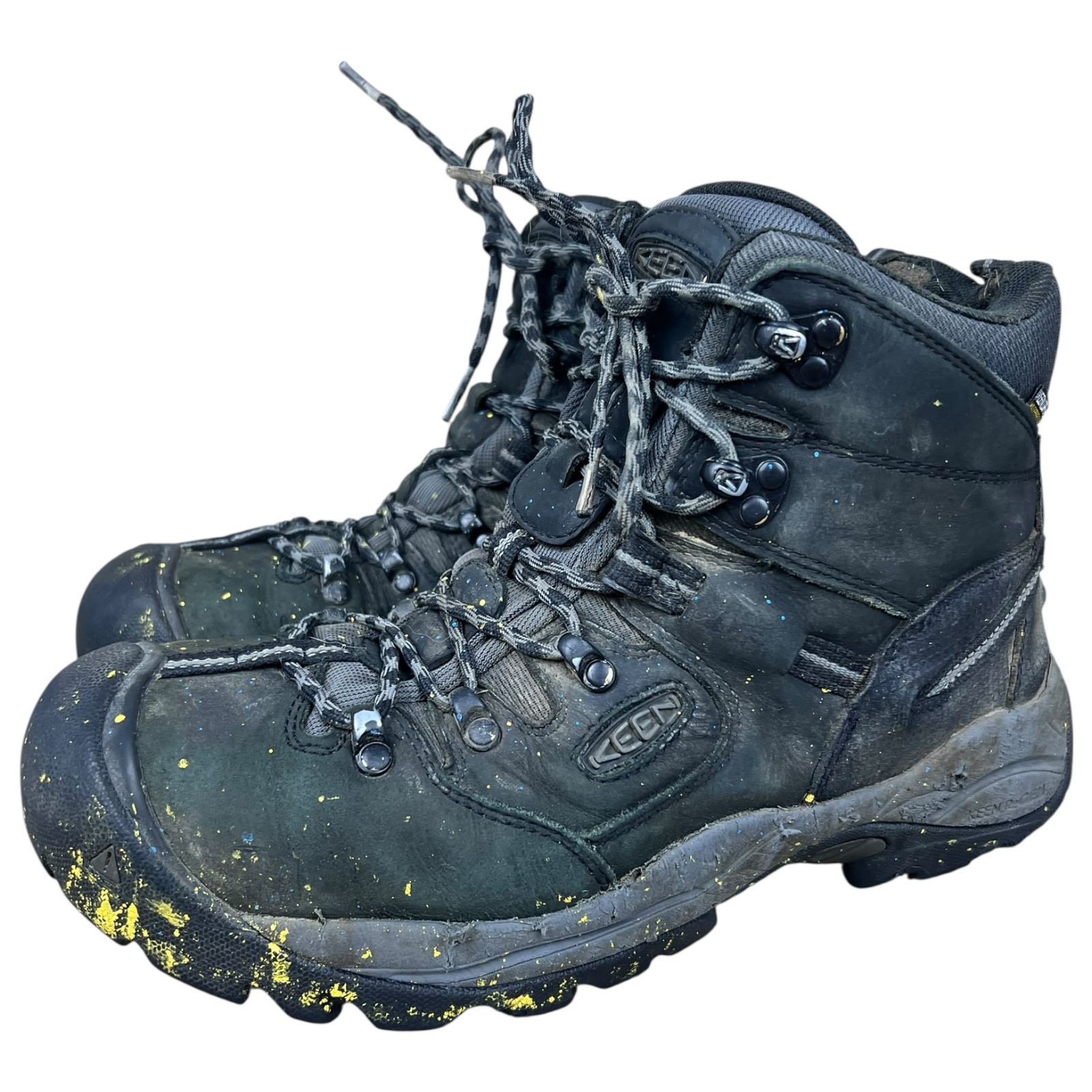 Keen Dry Waterproof Steel Toe Utility Work Boots ASTM F2413-18 Men’s Size 10.5D