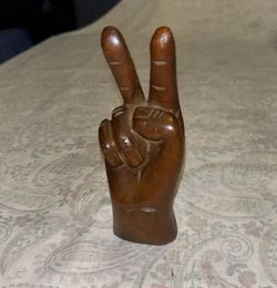 Wooden Peace Sign ✌️ BOHO