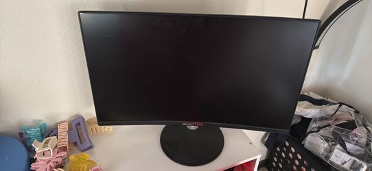 Curved computer monitor