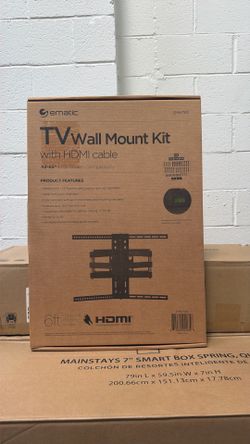 Tv wall mount kit