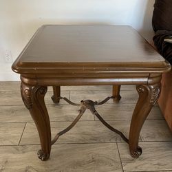 All Wood Living Room Side Tables(set of two)