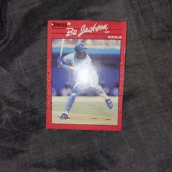 BO JACKSON BASEBALL CARD