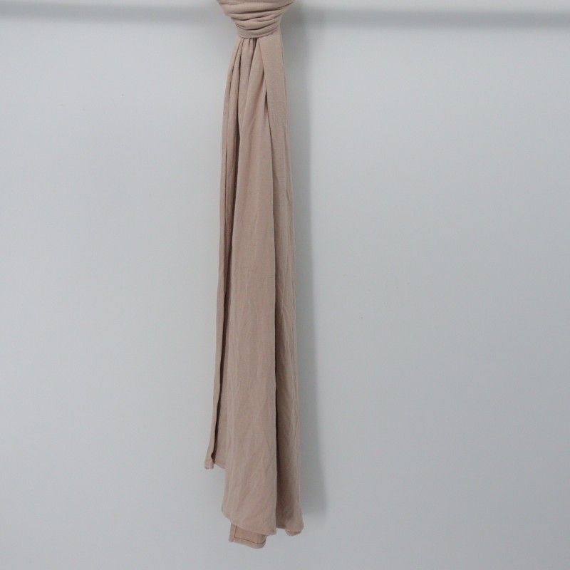 Womens Nude Color Premium Jersey Hijab